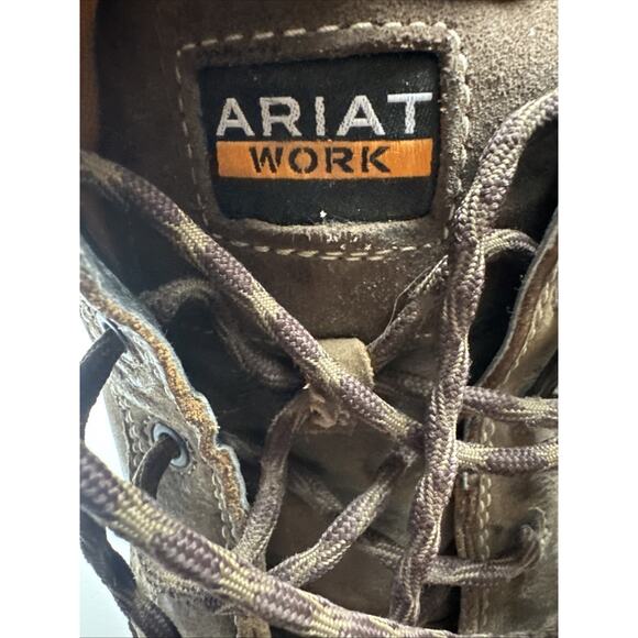Ariat Mens Edge LTE Dark Brown Moc Round Composite Toe Lace Up 10024951 Sz 12D main image 4